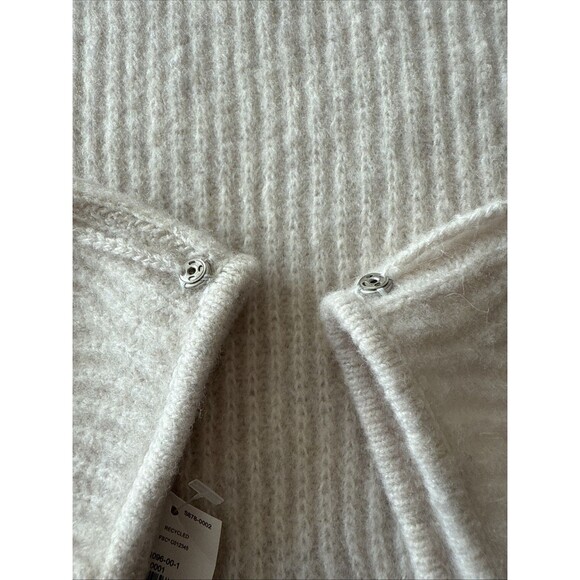NWT Banana Republic Wide V-Neck Sweater, Ivory SIZE Small  #784096 - Picture 5 of 11